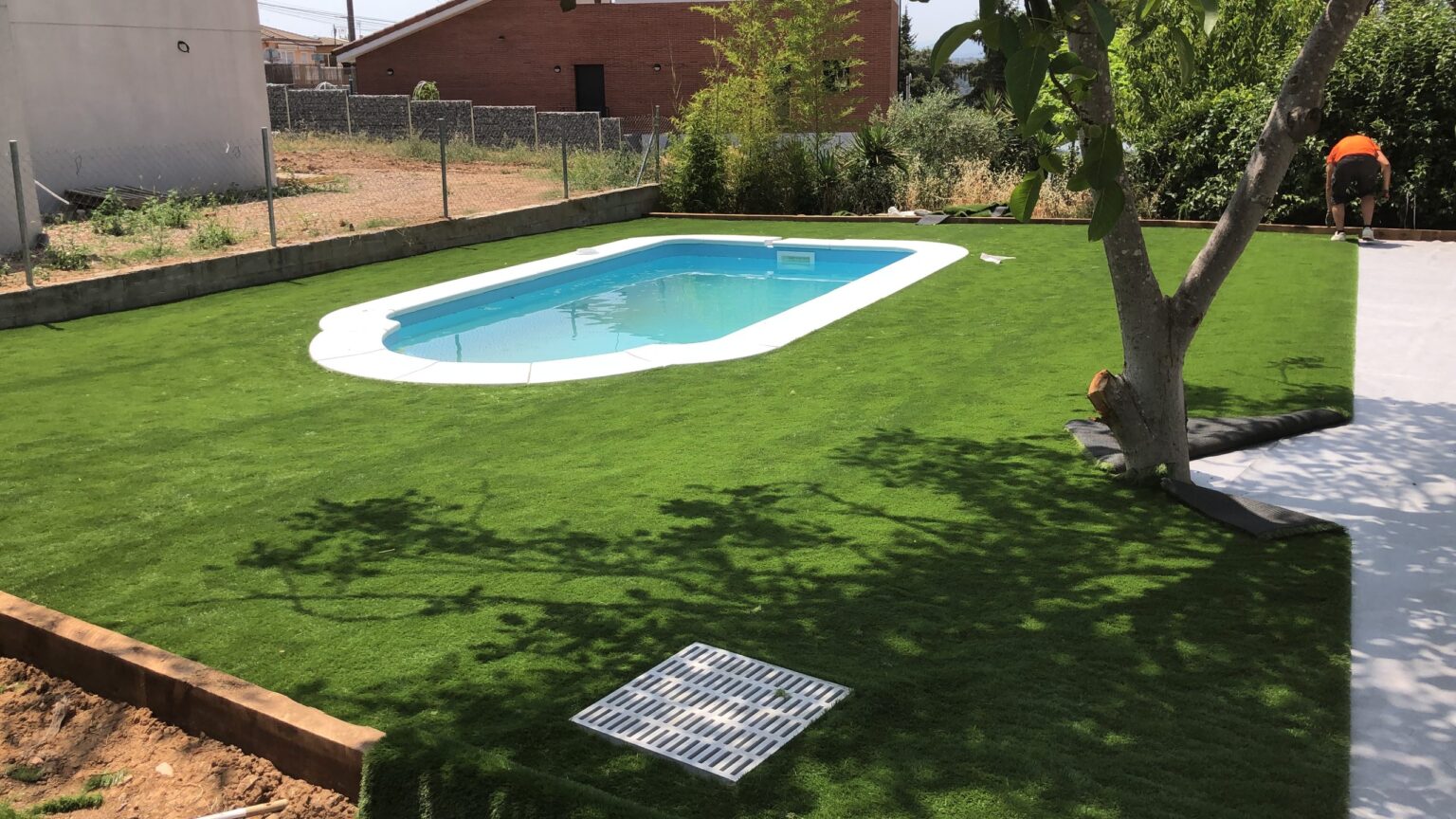 Miroverd: Instalación de césped artificial en zonas comunes de hoteles